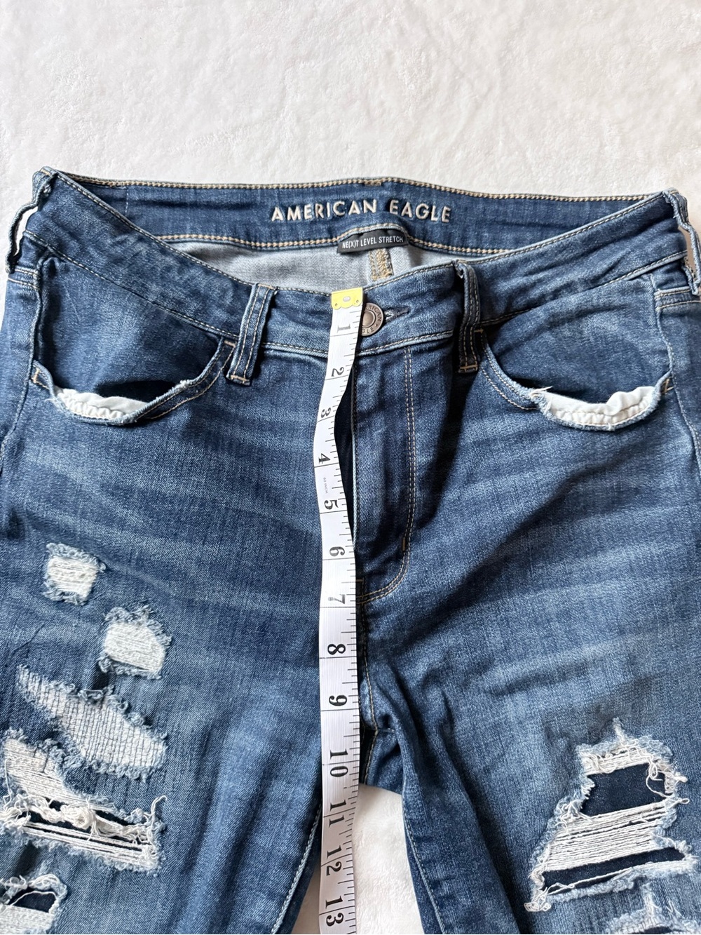 AE Next Level Stretch Regular Ripped Joggers - Picture 7 of 11